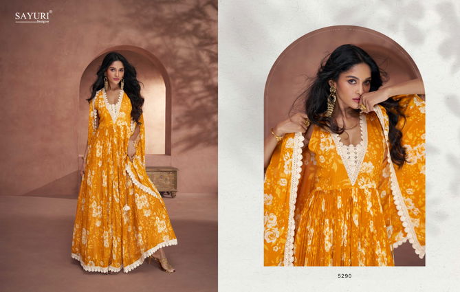 Sayuri Seerat Georgette Wedding Suits Catalog
